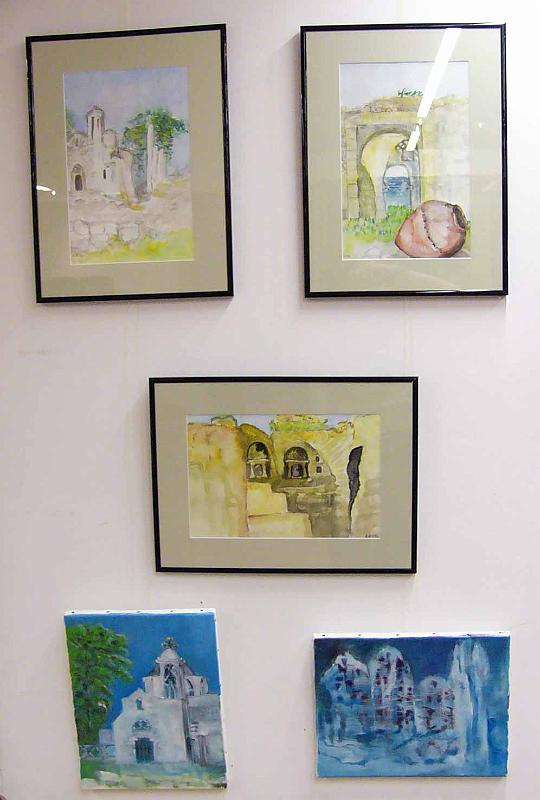 merz03.jpg - Angelika Merz: Ausstellungswand