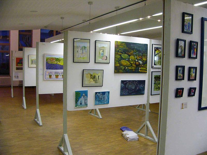 merz04.jpg - Angelika Merz: Ausstellungswand