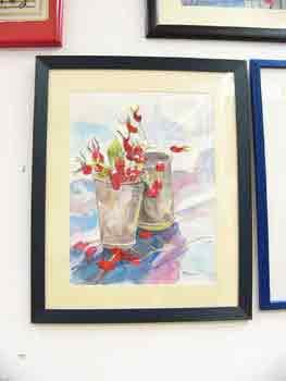 schober02.jpg - Irene Schober: Blumenaquarell