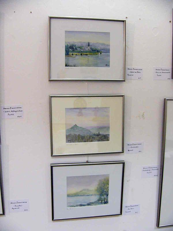 zimmermann01.jpg - Werner Zimmermann: Ausstellungswand