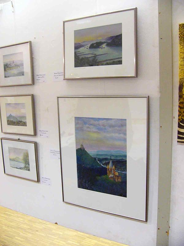 zimmermann02.jpg - Werner Zimmermann: Ausstellungswand