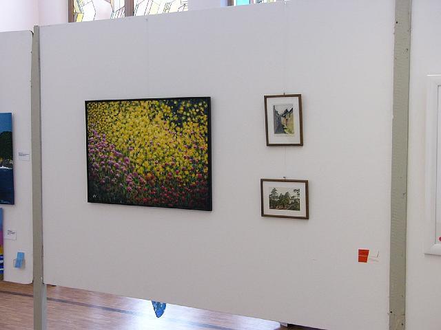 P1070500.JPG - Ausstellungswand von Hermann Neunkirchen