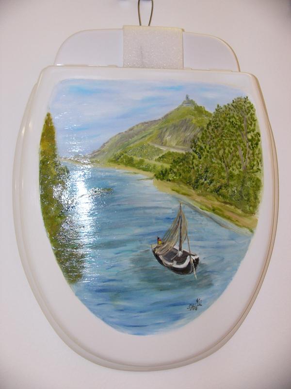 osterholt3.jpg - Marie Luise Osterholt - Acryl auf Klodeckel